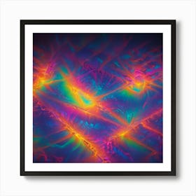 Abstract Fractals 4 Art Print