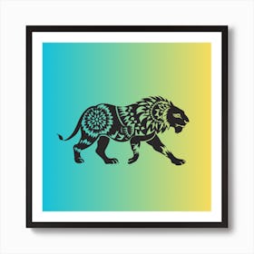 Lion Art 1 Art Print