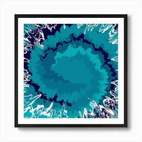 Abstract Swirl Art Print