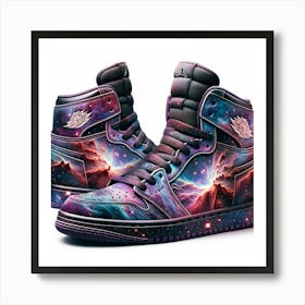 Air Jordan 1 High Galaxy Art Print
