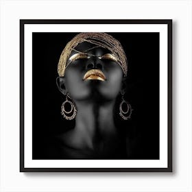 BB Borsa Woman Africa Art Art Print