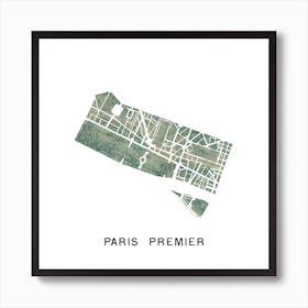 Paris 1er Art Print