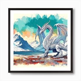 Draconian Dreams Art Print