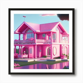 Barbie Dream House (685) Art Print