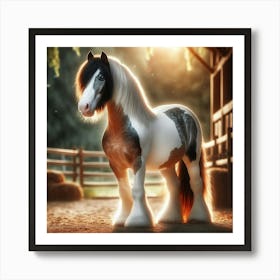 Clydesdale Horse 1 Art Print