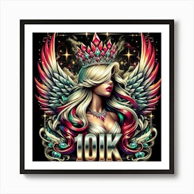 10k Angel Art Print