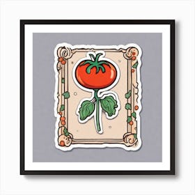 Tomato In Frame 1 Art Print