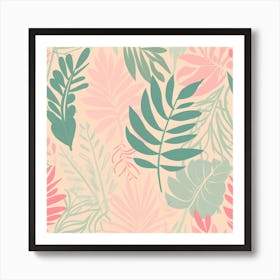 Tropical Leaves 2 Art Print