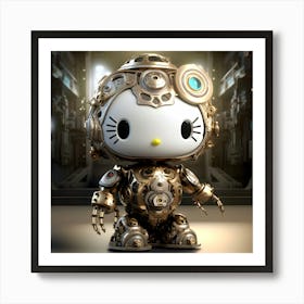 Hello Kitty Steampunk Collection By Csaba Fikker 67 Art Print