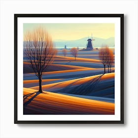 Winter Landscape 2 Art Print