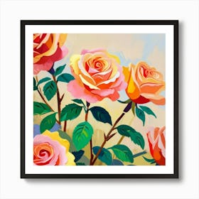 Roses 8 Art Print