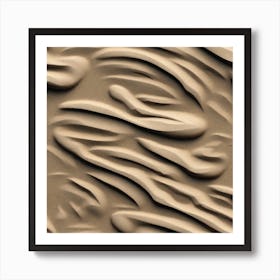 Sand Texture 11 Art Print