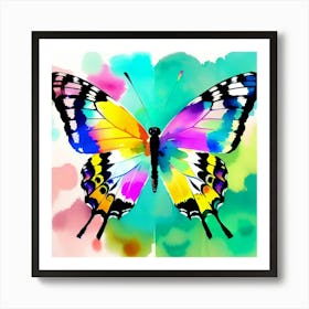 Colorful Butterfly 83 Art Print