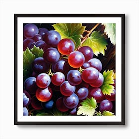 Grapes 2 Art Print