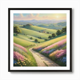 Tuscany Painting Poster