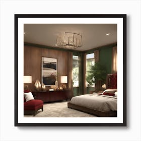 Master Bedroom Art Print