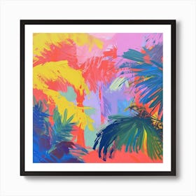Colourful Gardens Fairchild Tropical Botanic Garden Usa 2 Art Print