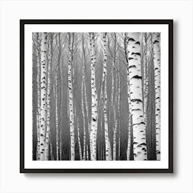 Birch Forest 2 Art Print