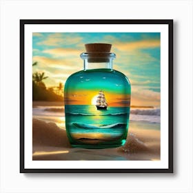 Ship In A Bottle 8 Poster