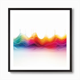 Abstract Wave Art Print