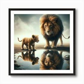 Lion King Art Print