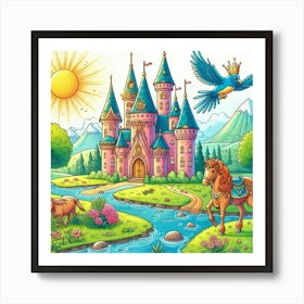 Fairy Tale Castle 2 Art Print