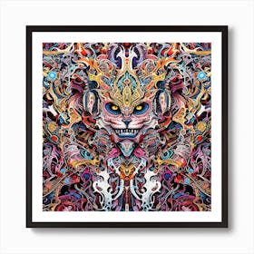 Psychedelic Art Art Print