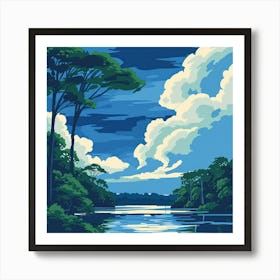 Cloudy Sky 1 Art Print