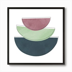 Circles in harmony 1 1 Art Print