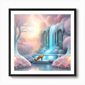 Fairytale Landscape Art Print