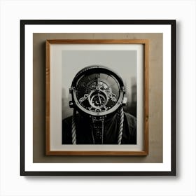 Scuba Diver Art Print