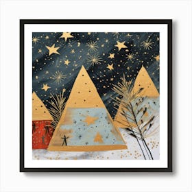 Laz 88 60 Merry And Bright 71 Art Print