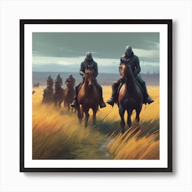 Knights Of The Round Table Art Print
