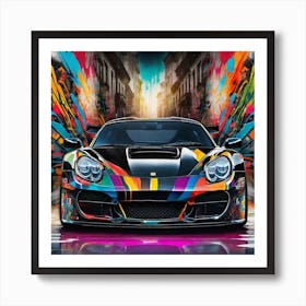 Porsche 911 Art Art Print