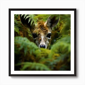 Fawn In The Forest Art Print