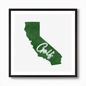 Golf California 3 Art Print