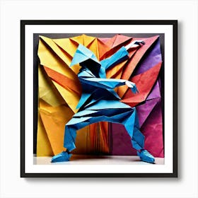 Origami Dancer 67 Art Print