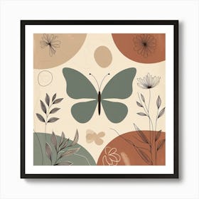 Butterfly 17032412 Sq Art Print