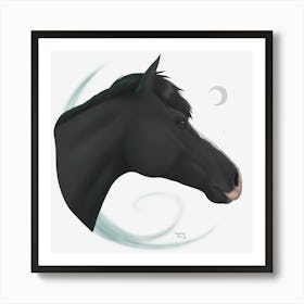 Mystic Stallion by Charley Fox Art Print