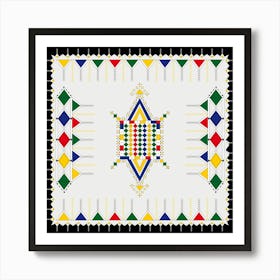 North Africa Tribal Heritage 2 Art Print