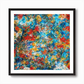 Abstract Painting Poster