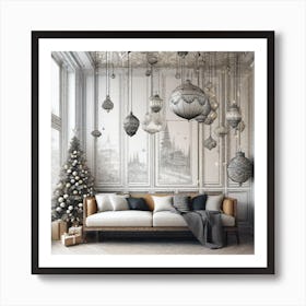 Christmas Room Decor Art Print