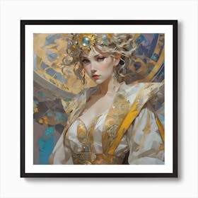 Beautiful Girl Art Print