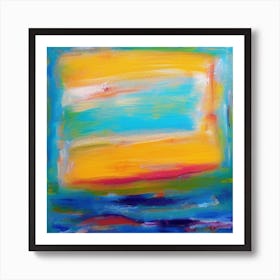 Abstract Painting 8 Art Print