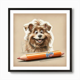 Kool-Aid Dog Art Print