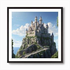 Disney'S Cinderella Castle Art Print