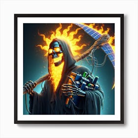 Grim Reaper 17 Art Print