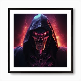 Image Of A Demon Art Print