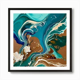 Abstract Painting 9 Art Print