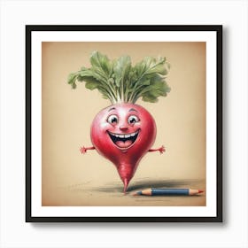 Beet! 10 Art Print